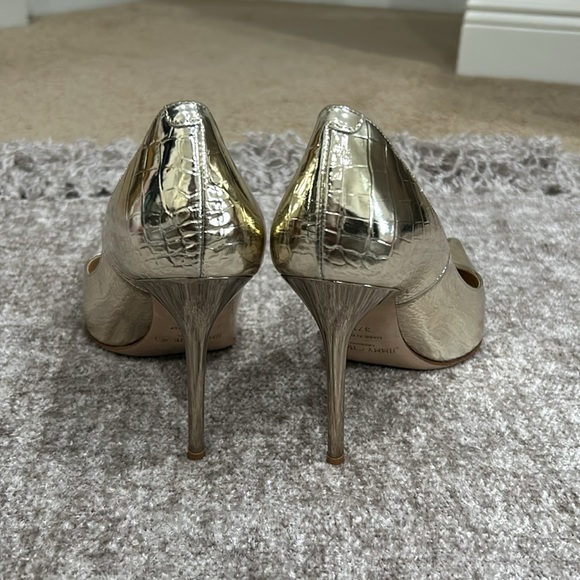Jimmy Choo, London, gold high heels - Picture 9 of 9